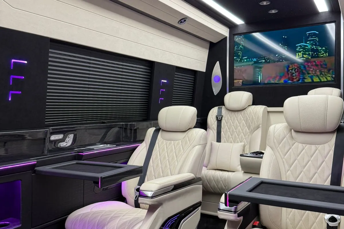 Heylux Luxury Mercedes Sprinter Hire In Birmingham