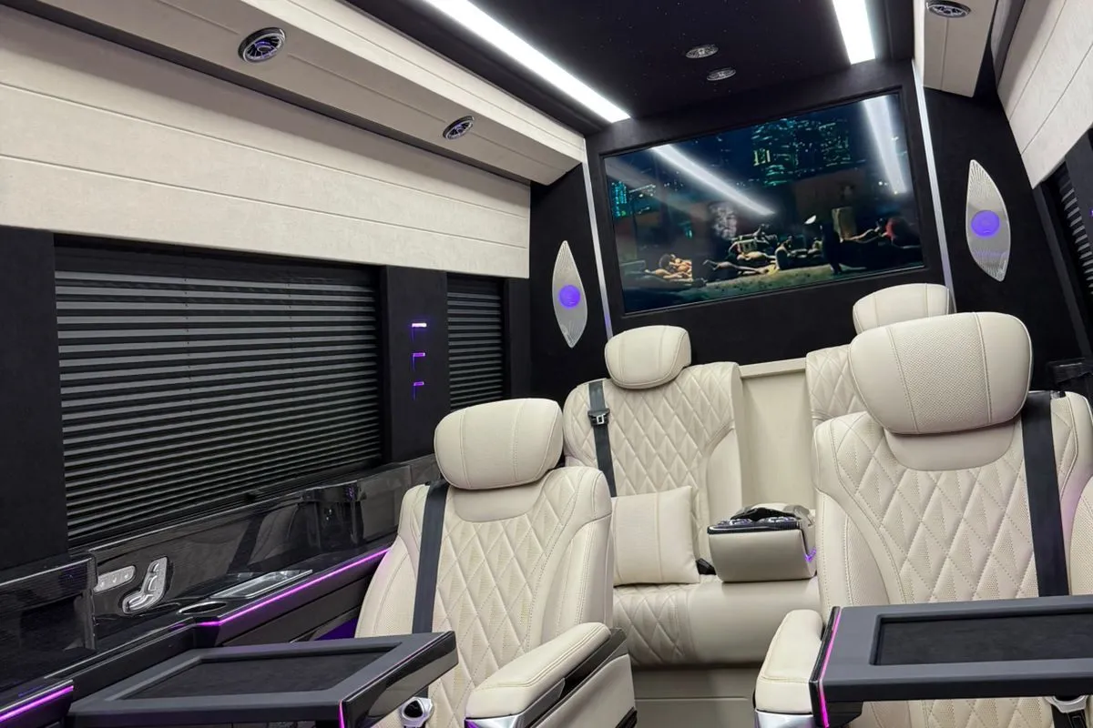 Mercedes-Benz Sprinter chauffeur hire London