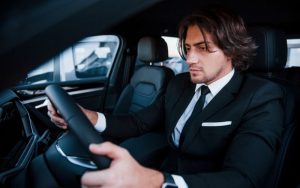 Chauffeur in Kensington